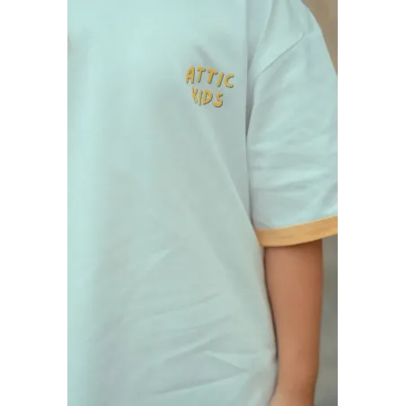 Camiseta Vivos Contraste Amarillo