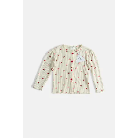 Chaqueta Punto Cerezas
