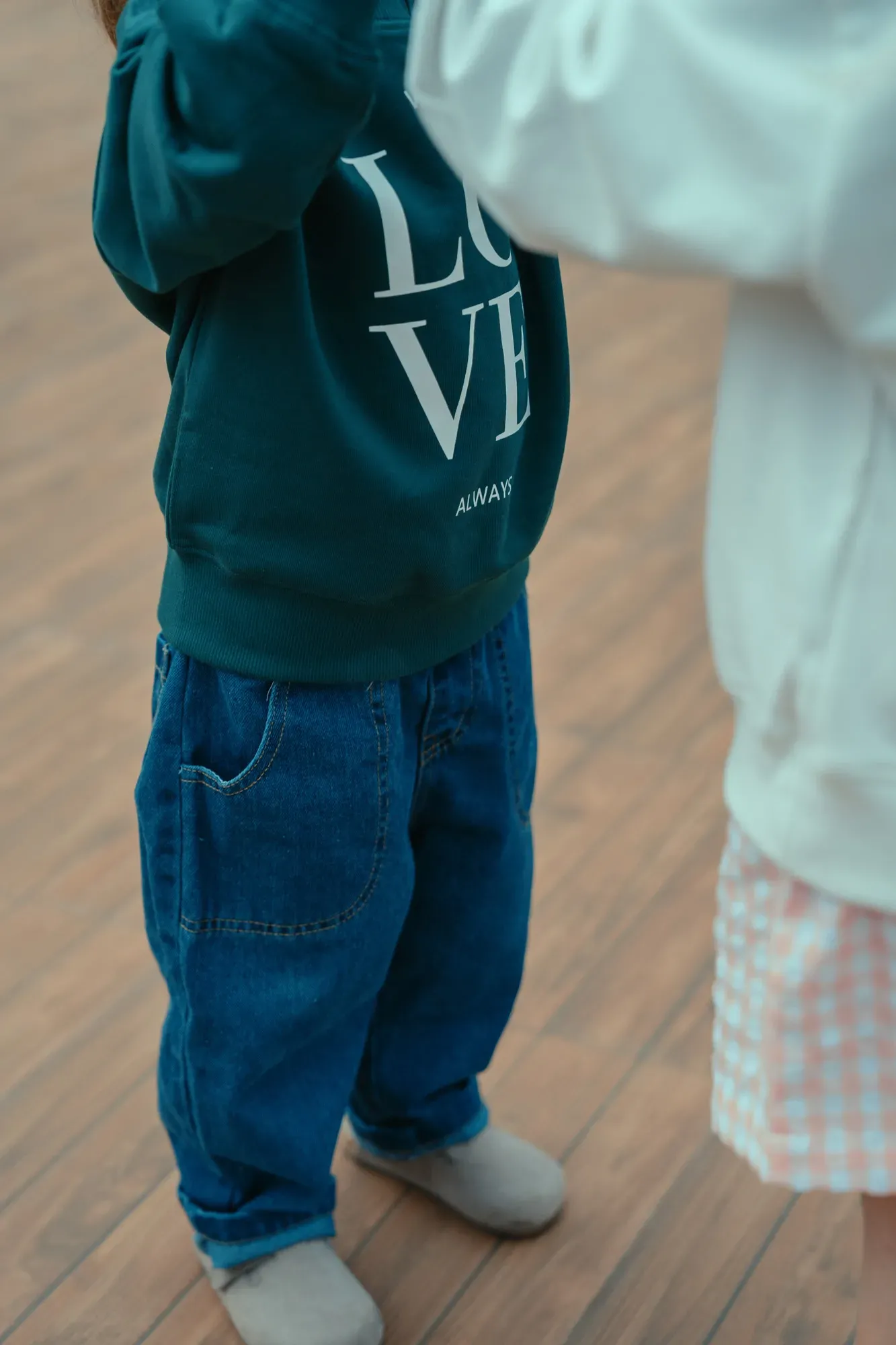 Sudadera Love Verde