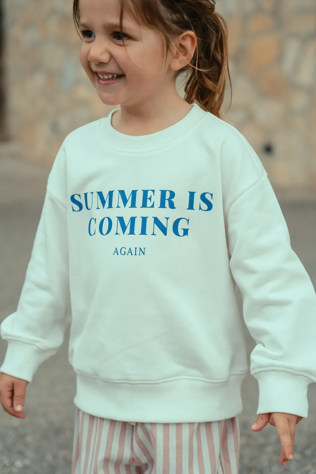 Sudadera Summer Azul