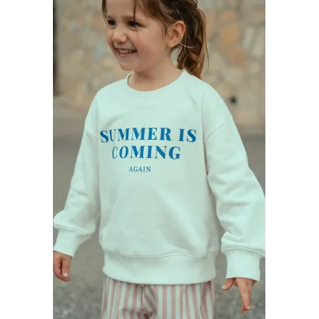 Sudadera Summer Azul