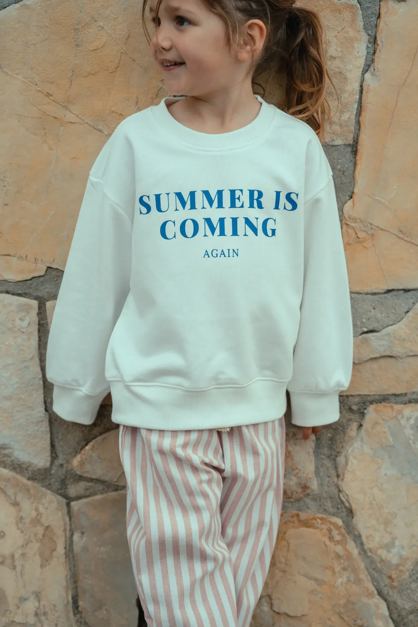Sudadera Summer Azul