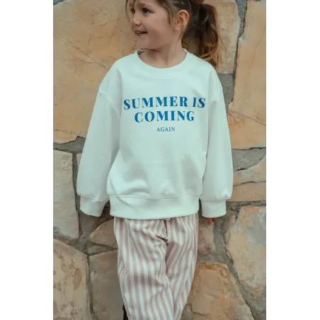 Sudadera Summer Azul