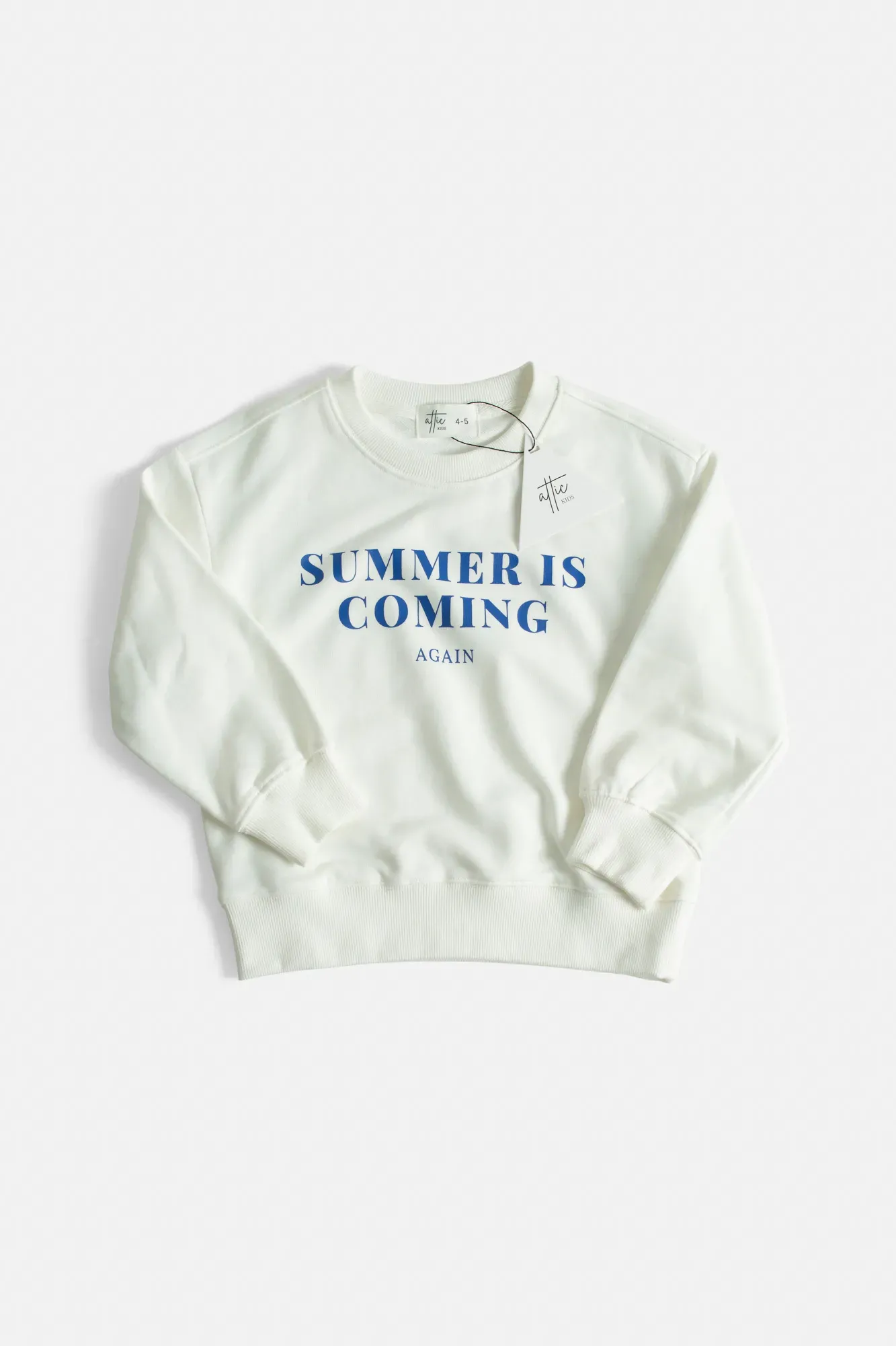 Sudadera Summer Azul