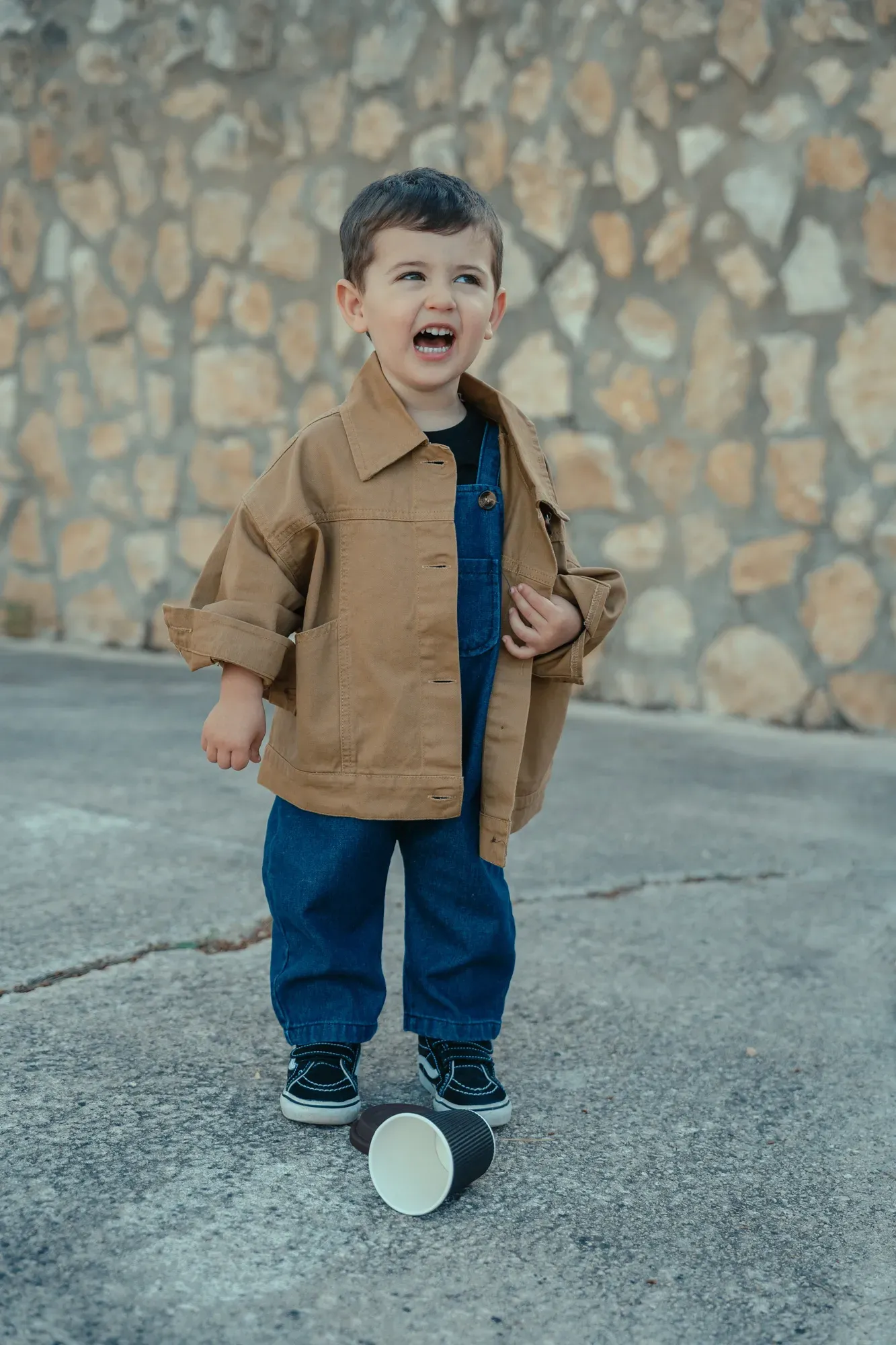 Chaqueta Canvas Beige