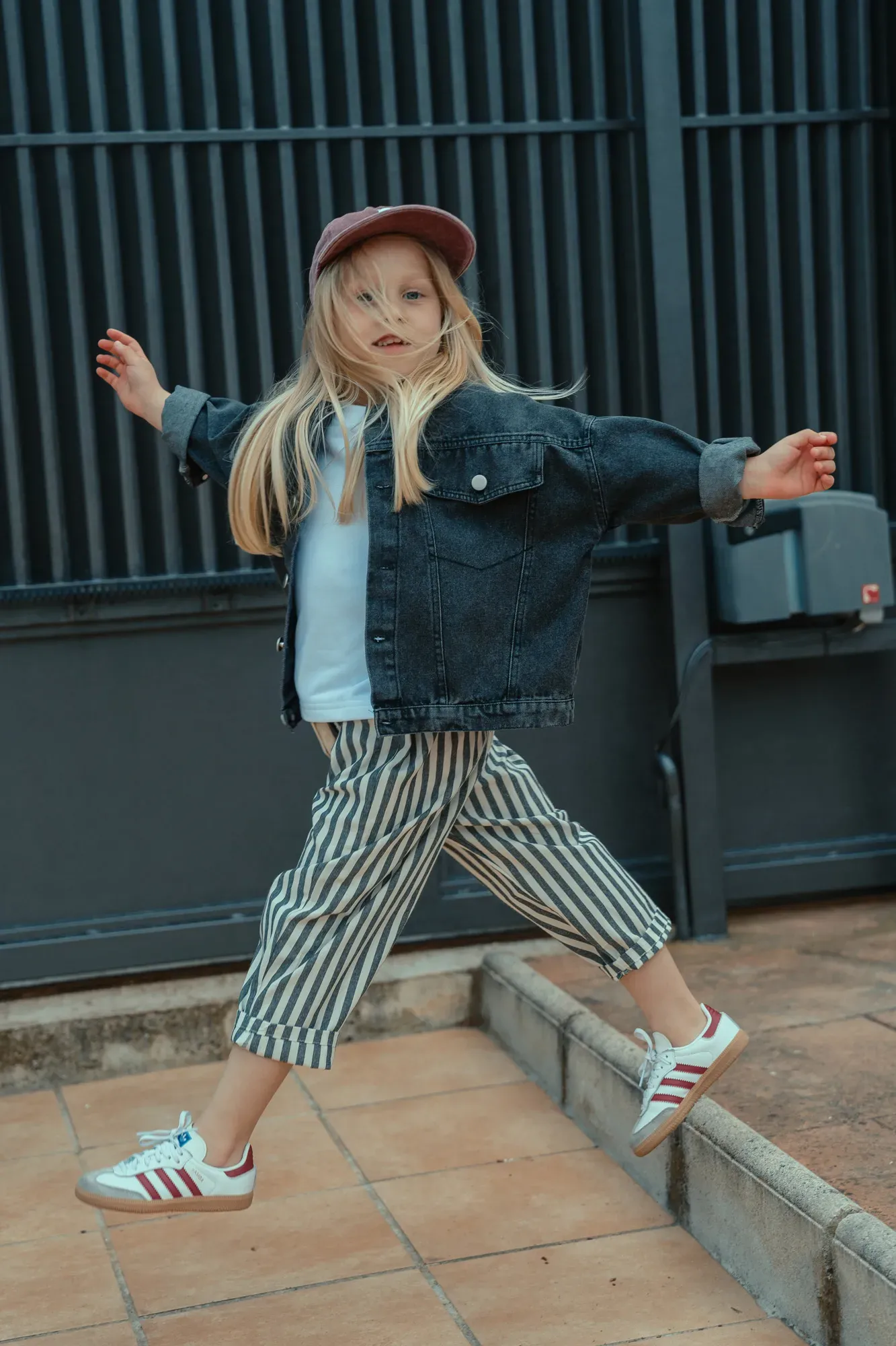 Cazadora Denim Oversize Jean Negro