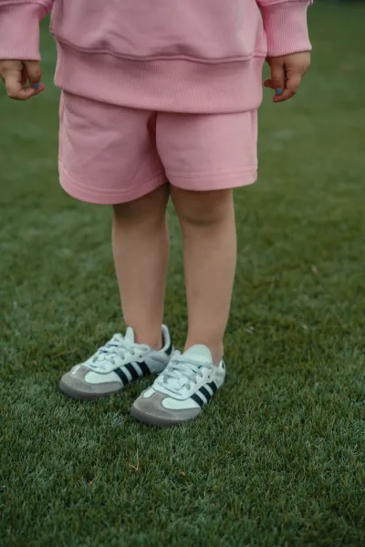 Pantalón Corto Liso Rosa