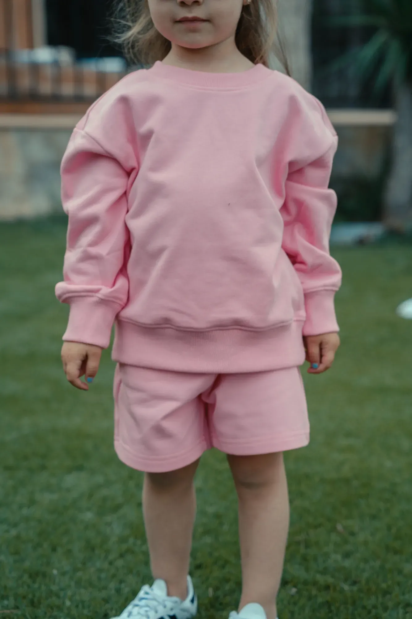 Pantalón Corto Liso Rosa