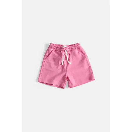 Pantalón Corto Liso Rosa