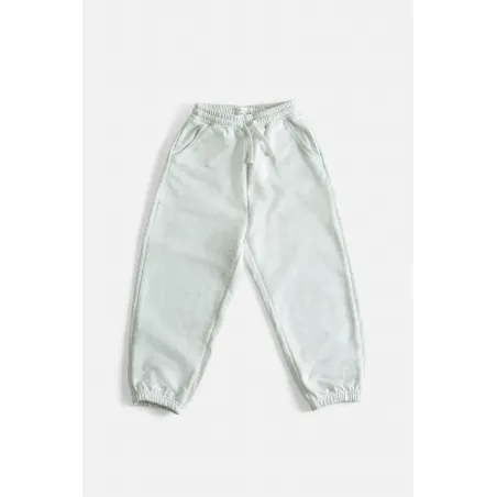 Pantalón Largo Liso Gris