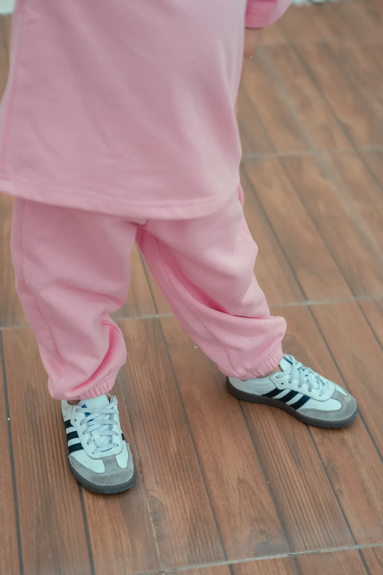 Pantalón Largo Liso Rosa