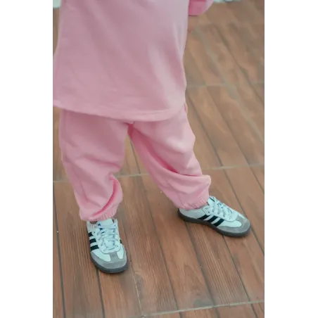 Pantalón Largo Liso Rosa