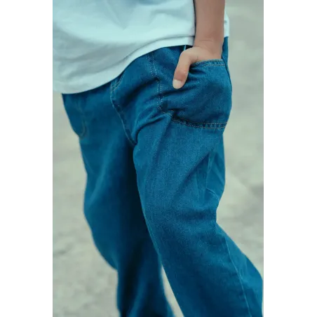 Jeans Relaxed Baggy Jean Oscuro