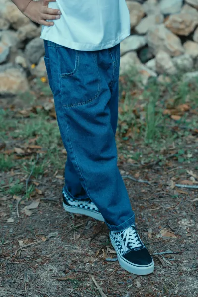 Jeans Relaxed Baggy Jean Oscuro