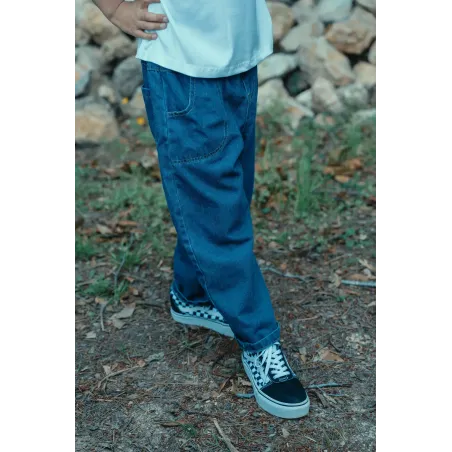 Jeans Relaxed Baggy Jean Oscuro