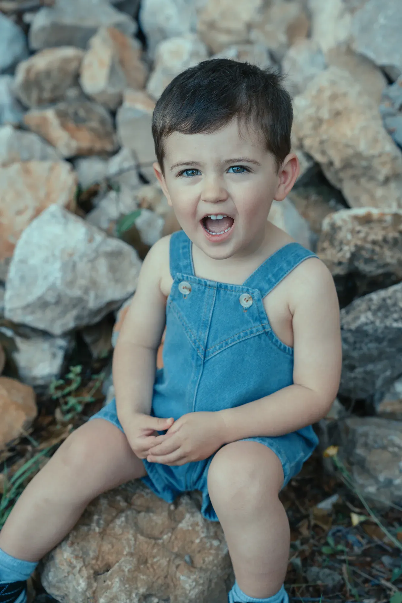 Peto Corto Denim Parches