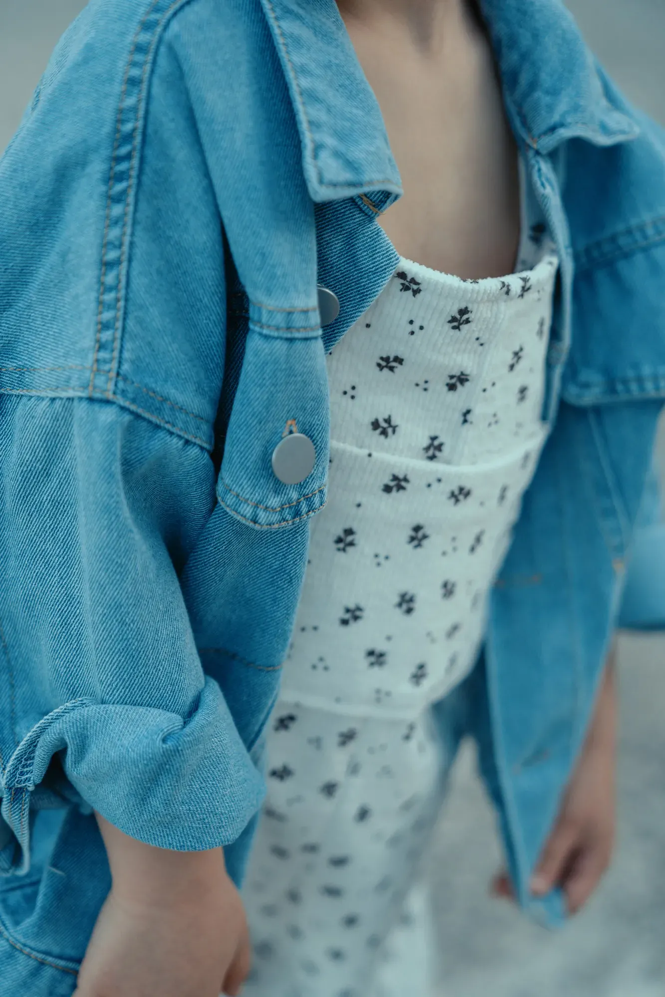 Peto Largo Denim Beige