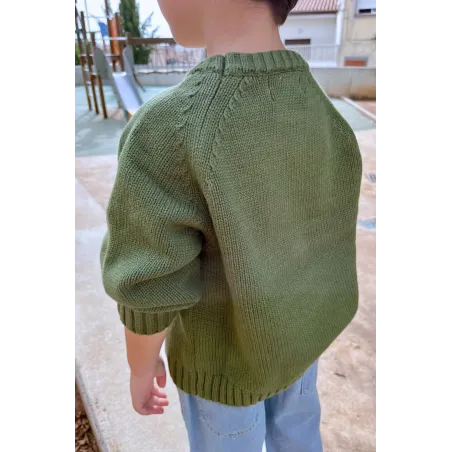 Jersey Punto Liso Verde