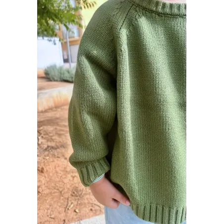 Jersey Punto Liso Verde