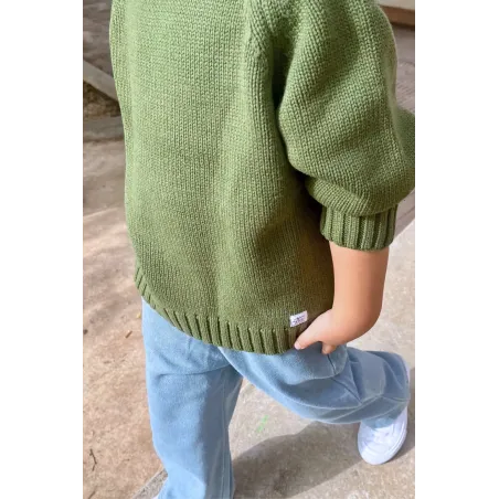 Jersey Punto Liso Verde