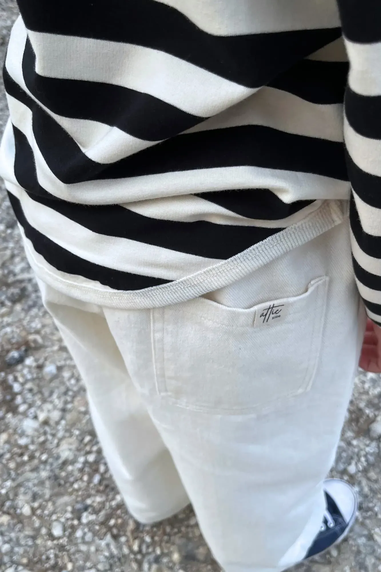 Timelesz - Pantalón Baggy Blanco