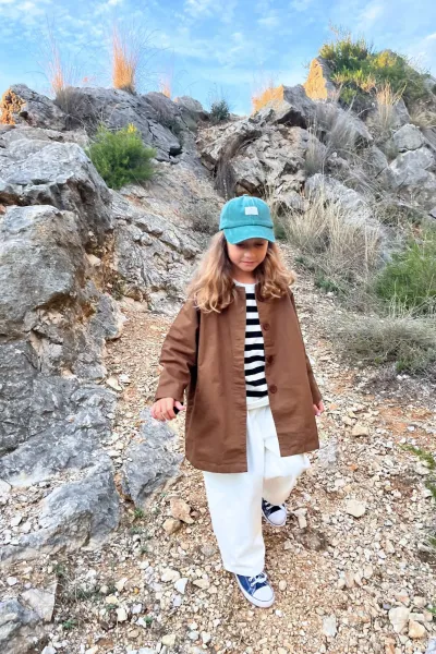Timelesz - Pantalón Baggy Blanco