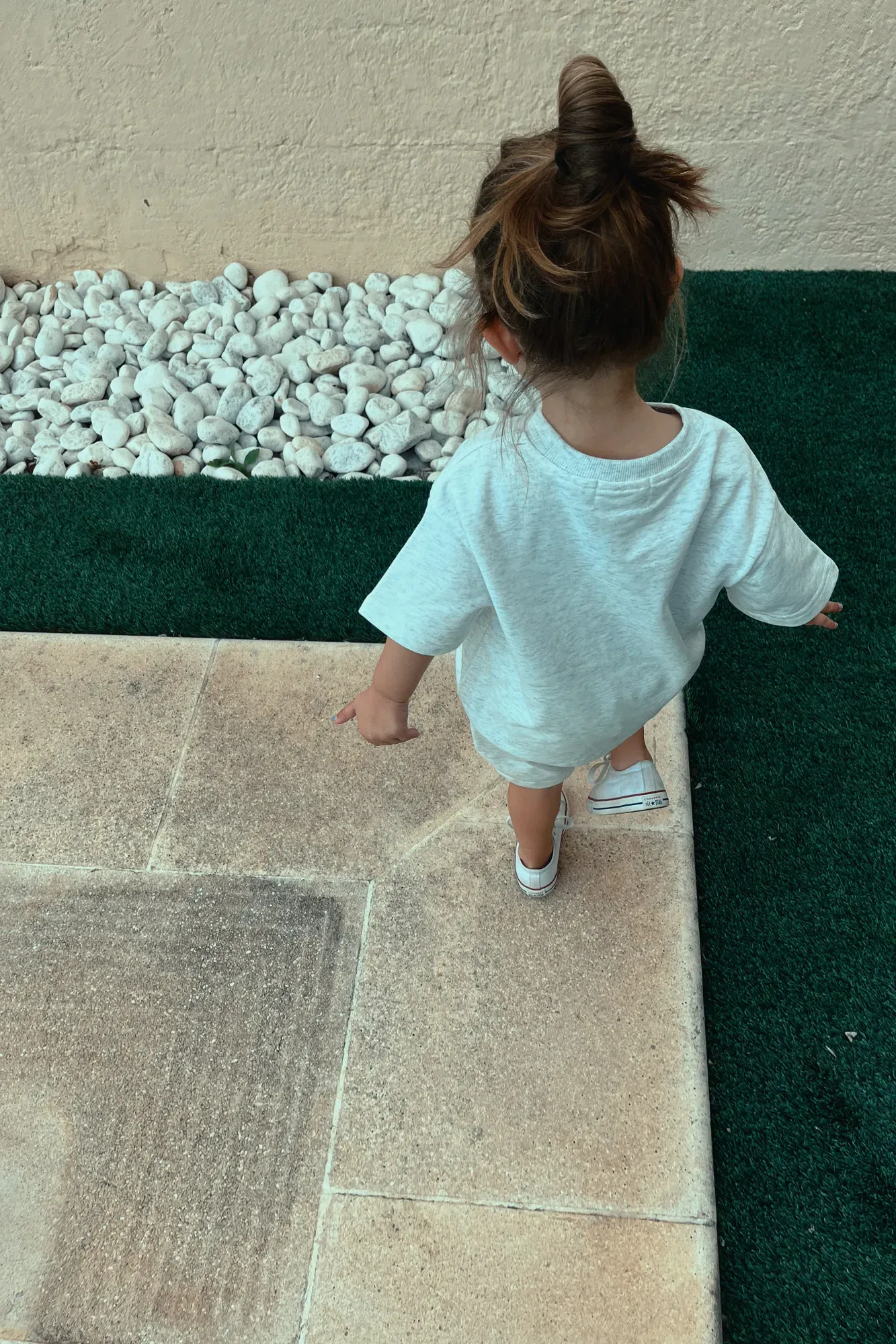 Camiseta Lisa Oversize Gris